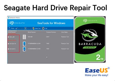 seagate hard drive repair tool